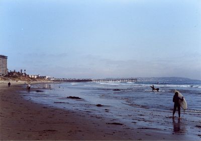 View towards Scripps Pier