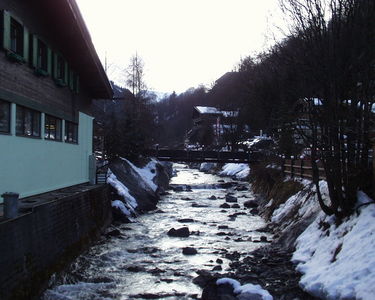 River running through Hinterglenn